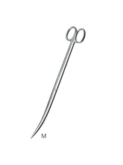 DOOA Aqua Scissors M – Tijeras curvas profesionales para podar acuarios (23 cm) 2