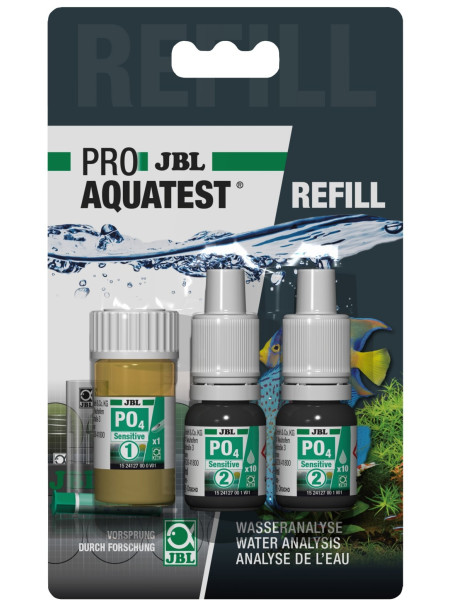 Recarga Test Fosfato JBL ProAquaTest PO4 Sensitivo