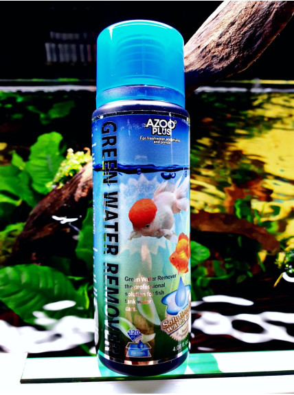 AZOO Plus Green Water Remover 120mL – Elimina el agua verde de tu acuario 2