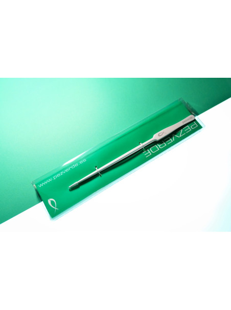 Pinzas Rectas Blancas PezVerde 25cm. Acero Inox