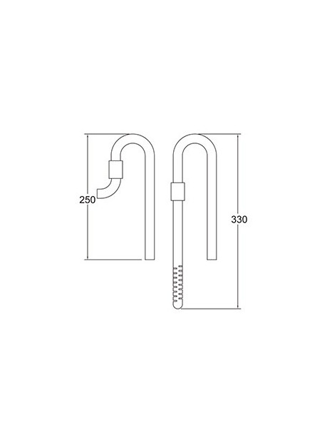 Pipas de Acero Inoxidable 16/22 Chihiros