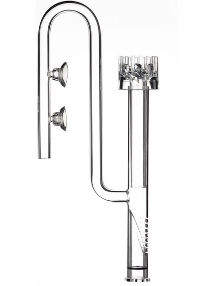 Entrada Chihiros Spiral Type M (12/16) Glass InFlow - Con Skimmer