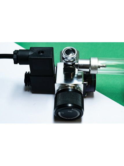 Manorreductor con Solenoide y Cuentaburbujas PezVerde V2.0 – Regulador de CO2 profesional para acuarios plantados