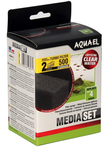 Recambio Esponja AquaEL TURBOFilter 500 (2 Ud)
