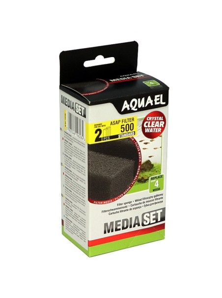 Recambio Esponja AquaEL ASAP 500 (2 Ud)
