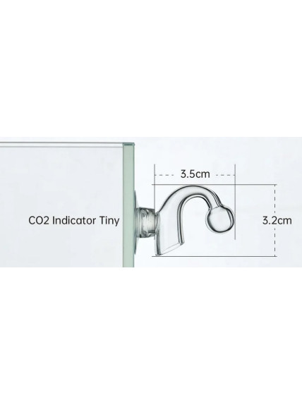 Drop Checker para CO2 Chihiros - MODELO TINY