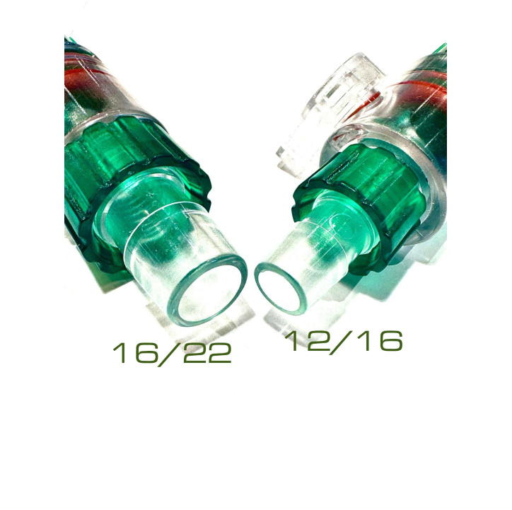 Llave Doble PezVerde 16/22 Clear Mint