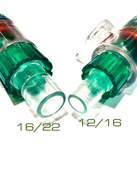 Llave Doble PezVerde 16/22 Clear Mint