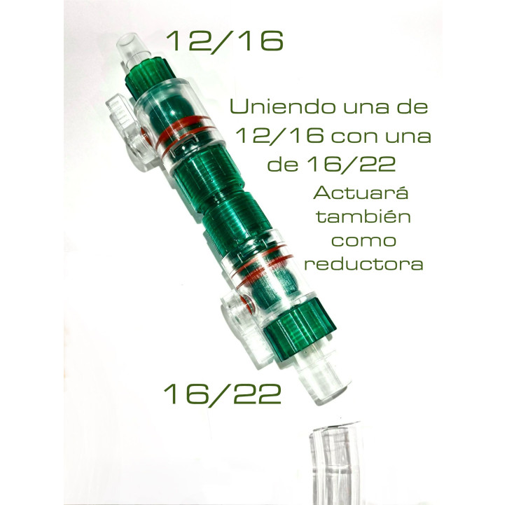 Llave Doble PezVerde 16/22 Clear Mint
