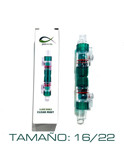 Llave Doble PezVerde 16/22 Clear Mint 2