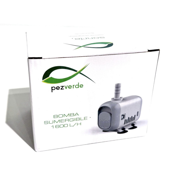 Bomba de agua PezVerde - 1600 L/h