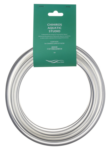 3 Metros Manguera 12/16 Chihiros – Transparente para filtros externos