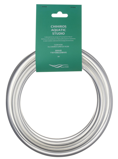 3 Metros Manguera 12/16 Chihiros – Transparente para filtros externos