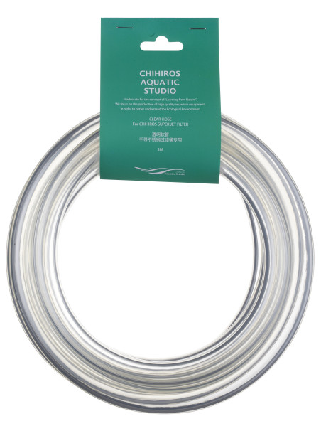 3 Metros Manguera 16/22 Chihiros – Transparente para filtros externos