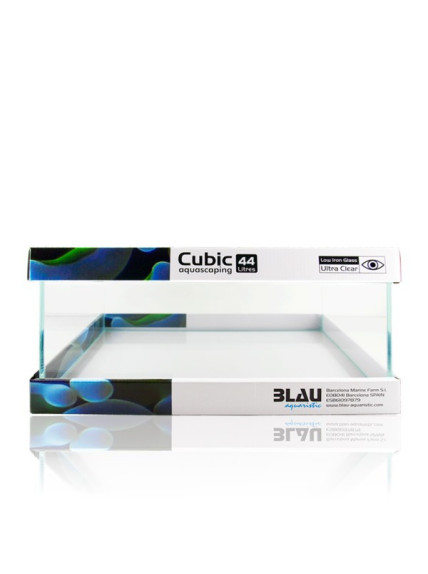 Acuario CUBIC Aquascaping 44 SHALLOW (62x36x20)