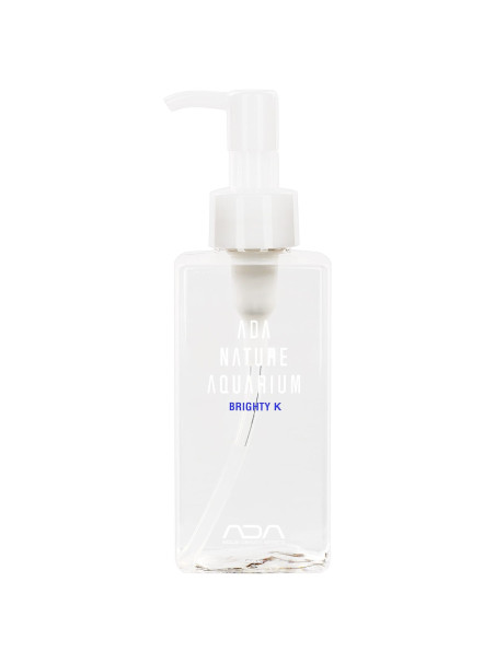 ADA Brighty K 180 mL – Fertilizante líquido de potasio para acuarios plantados