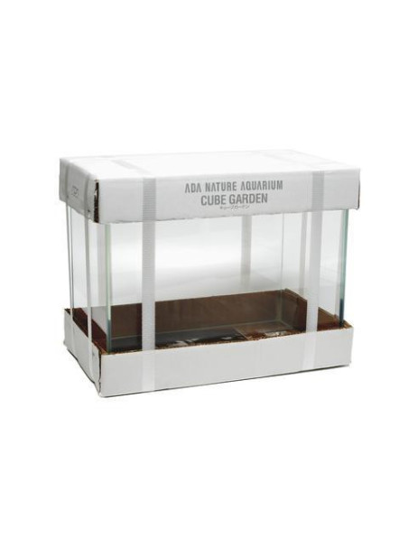 ADA Cube Garden 45-P – Acuario de cristal óptico para aquascaping (45x27x30 cm)