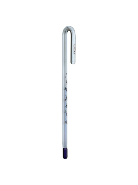 ADA NA Thermometer J-6WH – Termómetro de vidrio para acuarios (hasta 6 mm de grosor)