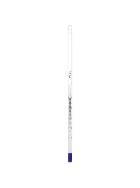 ADA NA Thermometer J-12WH – Termómetro de vidrio en forma de J para acuarios (hasta 12 mm de grosor)