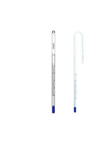 ADA NA Thermometer J-15WH – Termómetro en vidrio para acuarios sin marco (hasta 15 mm de grosor) 2