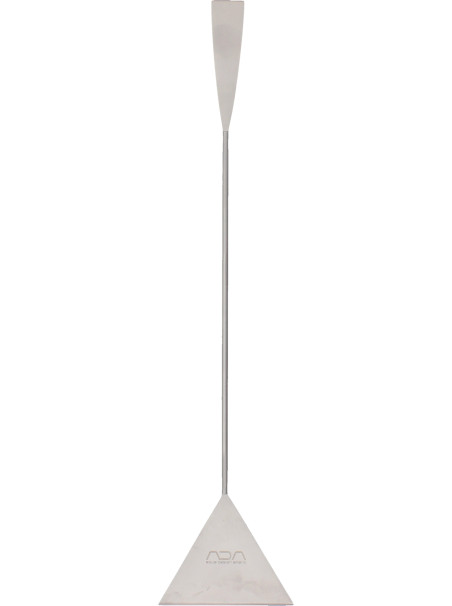 ADA Sand Flattener – Espátula de acero inoxidable para nivelar sustrato en acuarios plantados