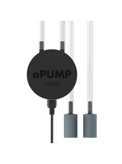 aPUMP MAXI AquaLighter – Bomba de aire ultra silenciosa con dos salidas 2