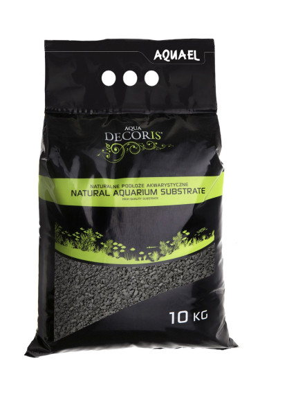 AquaEL Basalt Gravel 2-4mm (10Kg) – Grava de basalto natural para acuarios