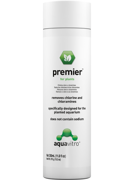 AquaVitro Premier 350 mL – Acondicionador para acuarios plantados