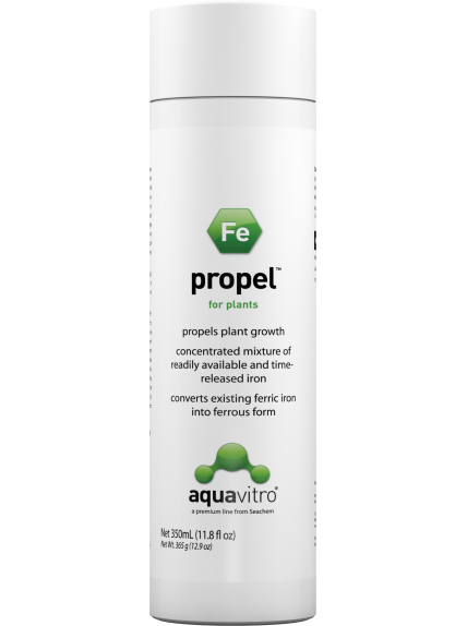 AquaVitro Propel 350 mL – Suplemento de hierro para acuarios plantados