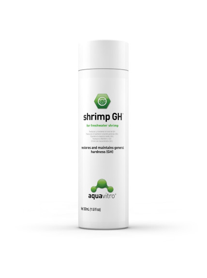AquaVitro Shrimp GH 350 mL – Acondicionador de minerales para gambarios