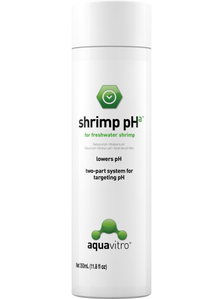 AquaVitro Shrimp pHa 350 mL – Regulador para bajar el pH en gambarios