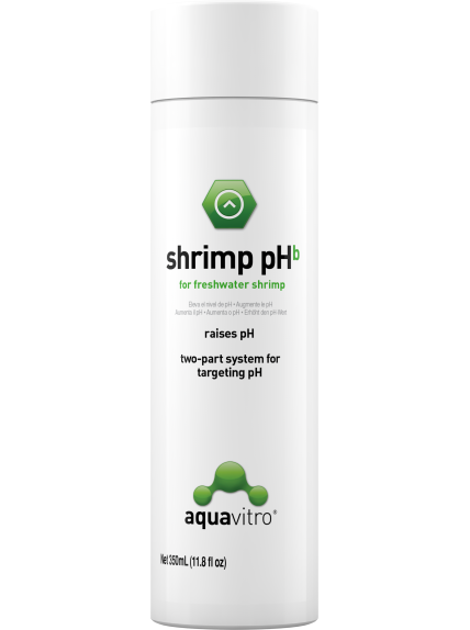 AquaVitro Shrimp pHb 350 mL – Regulador para subir el pH en gambarios