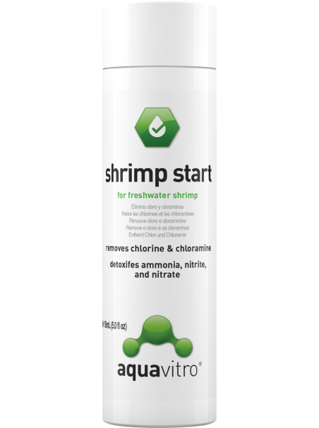 Shrimp Start AquaVITRO 150mL – Acondicionador para gambarios