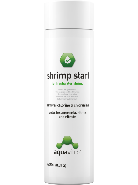 Shrimp Start AquaVITRO 350mL – Acondicionador para gambarios