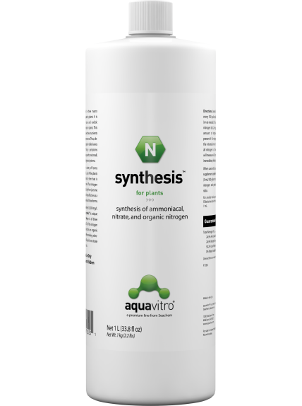 AquaVitro Synthesis 1L – Abono de nitrógeno completo para acuarios plantados