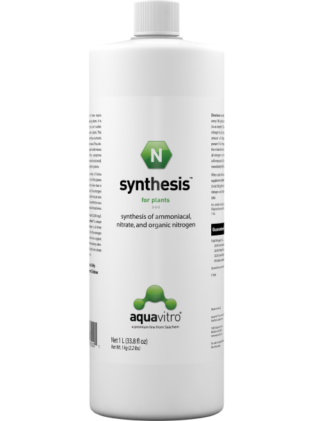 AquaVitro Synthesis 1L – Abono de nitrógeno completo para acuarios plantados