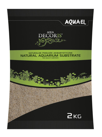 Arena AquaEL Quartz Sand 0,4-1,2mm (2Kg) – Arena natural para acuarios