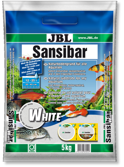 JBL Sansibar White 5 kg – Arena blanca para acuarios