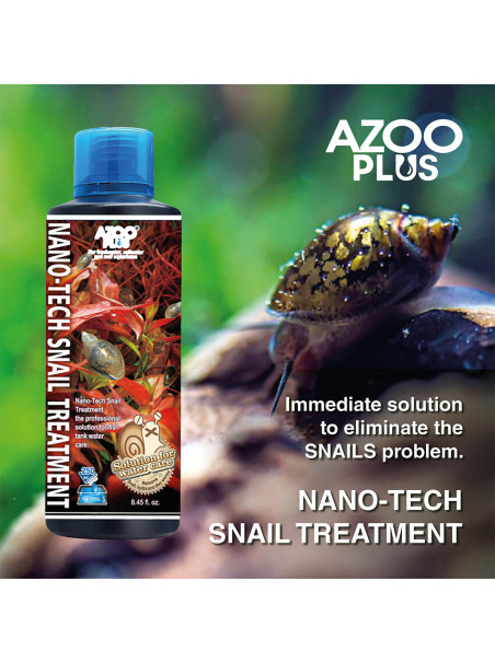 AZOO Nano Snail Treatment 250mL – Tratamiento contra caracoles en acuarios
