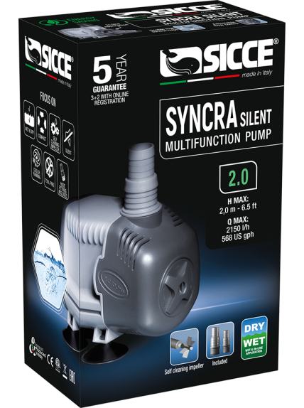 Bomba SICCE Syncra Silent 2.0 – 2150 L/h 2