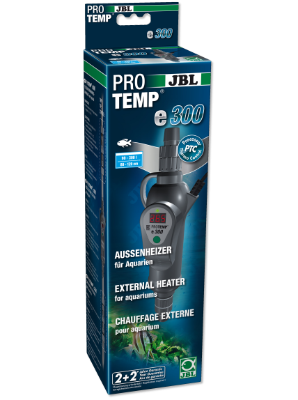 JBL ProTemp e300 – Calentador externo de 300W para acuarios de 90 a 300 litros