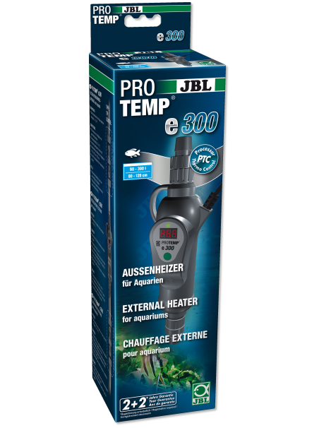 JBL ProTemp e300 – Calentador externo de 300W para acuarios de 90 a 300 litros