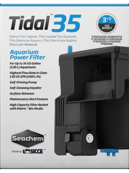 Filtro de Cascada SEACHEM TIDAL 35