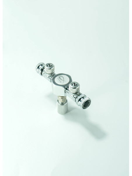 Manorreductor Doble con Solenoide y CuentaBurbujas PezVerde V2.0 – Sistema profesional de CO2 para acuarios plantados