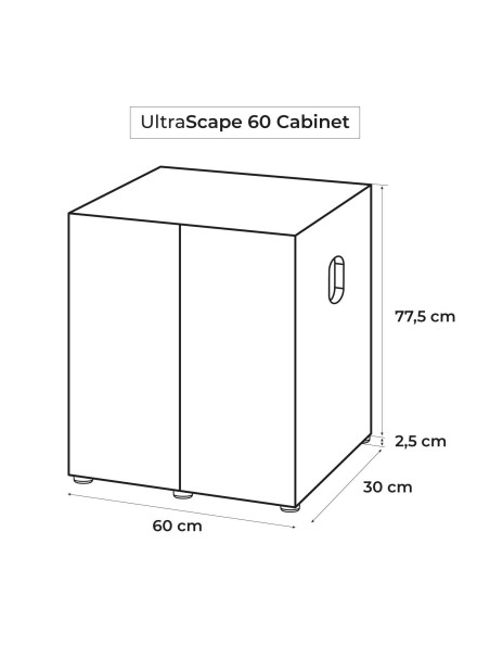 Mesa AquaEL ULTRASCAPE FOREST 60 (60 x 30 x 80)