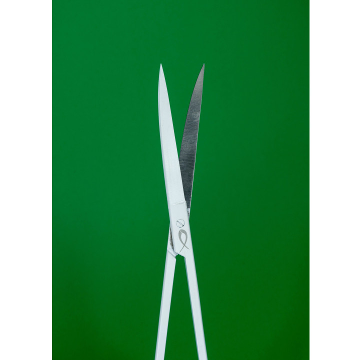 Nano tijeras Click Click Blancas Curvas PezVerde