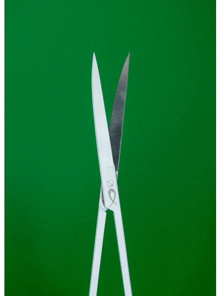 Nano tijeras Click Click Blancas Curvas PezVerde