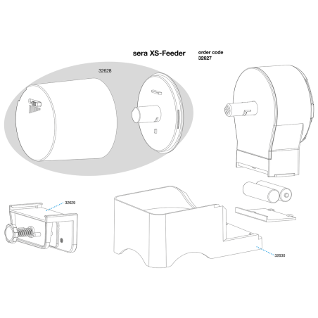 SERA - Alimentador Automatico XS-Feeder (Pequeño)
