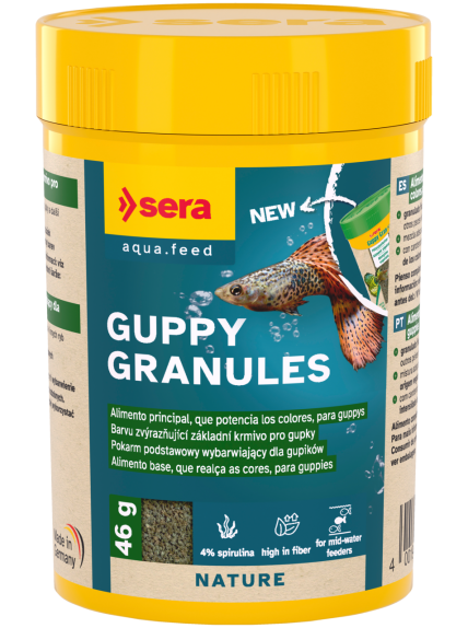 SERA - Comida Guppy Granules 100 mL