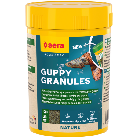 SERA - Comida Guppy Granules 100 mL